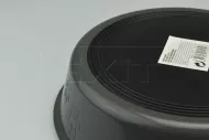 Protiskluzová plastová miska AMSTERDAM (17.5x5cm) - Tmavě šedá