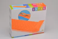 Nafukovací lehátko - neonově oranžové -  229 x 86 cm - Intex