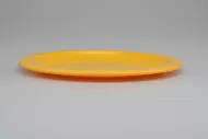 Mělký plastový talířek IRAK 150ml - Žlutý (21,5x1cm)