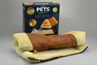 Praktický hřejivý pelíšek pro kočky 2v1 (90x60cm)