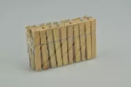Dřevěné kolíčky na prádlo HOME POINT (20ks)