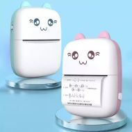 Přenosná tiskárna Mini Print pro chytré telefony ve tvaru Kočičky