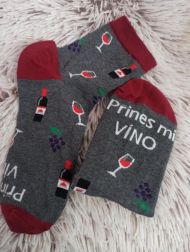 Dámské ponožky intenso - Přines mi víno - 1 pár