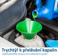 Multifunkční škrabka na zamrzlá okna - modrá