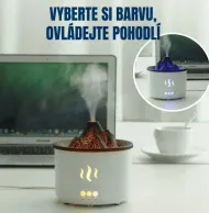 Aroma difuzér RDF3 ve tvaru sopky - 500 ml - bílý