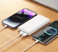 Powerbanka Borofone BJ80 Clever - 10 000 mAh - bílá