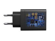 Síťová USB nabíječka - 4x USB Quick Charge 3.0 - VERK - černá