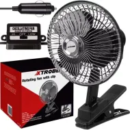 Rotační ventilátor do auta s klipem - 12 V - Xtrobb 23194