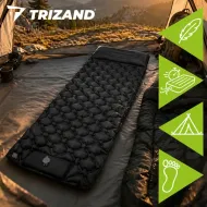 Samonafukovací turistická matrace Trizand - 190 x 60 cm s vestavěnou pumpou