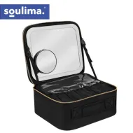 LED kosmetický kufřík se zrcátkem - Soulima
