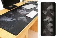 Podložka na pracovní stůl - mapa světa - 40 x 90 cm