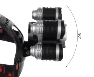 LED Čelovka Trizand 16144 s 5xT6