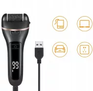 Elektrická bruska na paty s LCD displejem