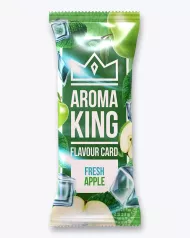 Ochucená vonná karta - Čerstvé jablko - Fresh Apple - 1 ks - Aroma King