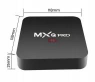 Smart TV BOX 8GB MXQ PRO 4K se systémem Android 11.1