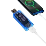USB tester napětí voltmetr/ampérmetr