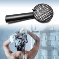 Úsporná designová sprchová hlavice - černá