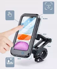 Voděodolný držák telefonu vhodný pro všechny chytré telefony