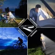 Univerzální dobíjecí COB LED čelovka