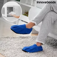 Pantofle ohřívatelné v mikrovlnné troubě - modré - InnovaGoods