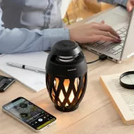 Bezdrátový reproduktor LED s efektem plamene Spekkle - InnovaGoods
