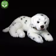 Plyšový pes Dalmatin ležící - 38 cm