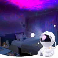Hvězdný projektor - Mini astronaut s polštářkem