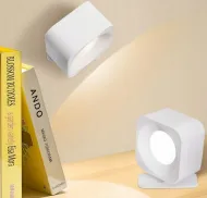 Bezdrátová magnetická LED lampička nad postel - bílá