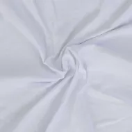 Jersey prostěradlo - lycra DeLuxe - bílé - BedStyle - 90 x 200 cm