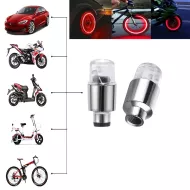 Svítící ventilky na kolo a motocykl - 2 ks