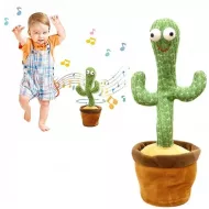 Interaktivní mluvící a zpívající kaktus na baterie