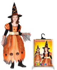 karnevalový kostým čarodějnice/halloween, vel. S