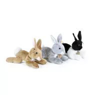 Plyšový králík - ležící - 18 cm - Rappa