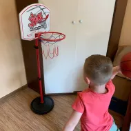 Herní set na basketbal s terčem a lukem - Kruzzel