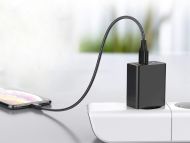 Síťová USB nabíječka - 4x USB Quick Charge 3.0 - VERK - černá