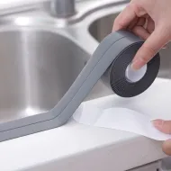 Těsnící páska do koupelny proti plísním - šedá