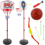 Herní set na basketbal s terčem a lukem - Kruzzel