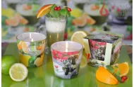 Vonná svíčka ve skle – green tea pudding mix citrus 115g