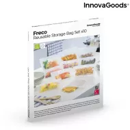 Sada znovu použitelných sáčků na potraviny Freco - 10 ks - InnovaGoods