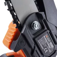 Aku řetězová pila Solight RNP100A1 s příslušenstvím a praktickým kufrem - lišta 127 mm - 21 V 