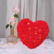 Srdce z růží