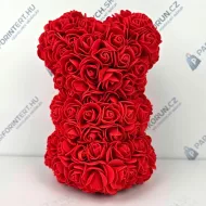 Medvídek z růží v dárkovém balení - 25 cm 
