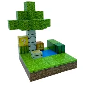 Magnetická stavebnice Module World - 48 kostiček + 2 figurky
