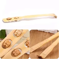 Masážní bambusové drbátko na záda - 46 cm