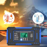 Profesionální autonabíječka FOXSUR FBC122408D s funkcí opravy - 8A 12V / 24V