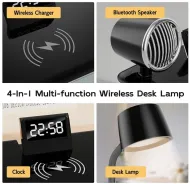 Stolní lampa 4 v 1 MDHL MD-1772 - bílá