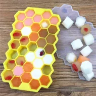 Forma na led či čokoládu - včelí plástev 