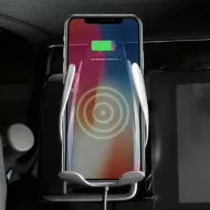 Bezdotykový držák na telefon se senzorem a bezdrátovým nabíjením