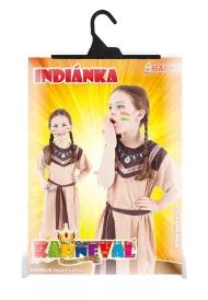 karnevalový kostým indiánka, vel. M