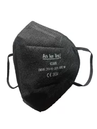 Filtrační maska třídy 2 NR (CE) - 1 ks - černá - An Ke Lin